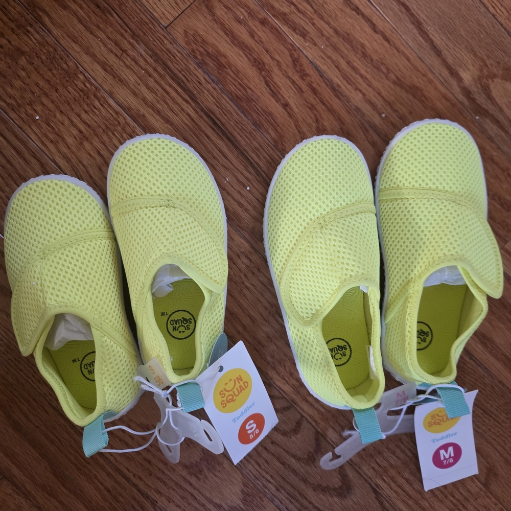 Sun Squad Kids Water Shoes - Vibrant Yellow